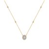 COLLIER CAPRICE DIAMANT TAILLE OVALE
