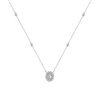 CAPRICE OVAL-CUT DIAMOND NECKLACE