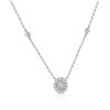 COLLIER CAPRICE DIAMANT TAILLE OVALE