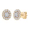 CAPRICE OVAL-CUT DIAMOND EARRINGS