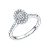 CAPRICE OVAL-CUT DIAMOND RING