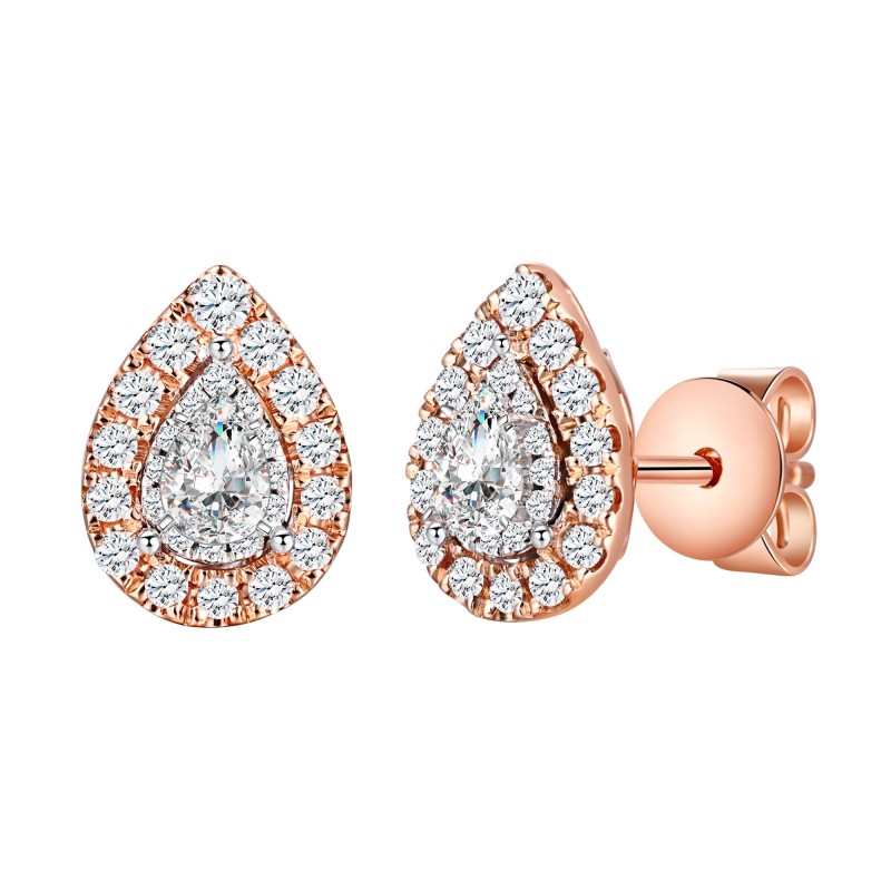 BOUCLES D'OREILLES CAPRICE TAILLE POIRE