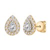 BOUCLES D'OREILLES CAPRICE TAILLE POIRE