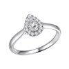 CAPRICE PEAR-CUT DIAMOND RING S