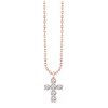Collier Croix Eléanor