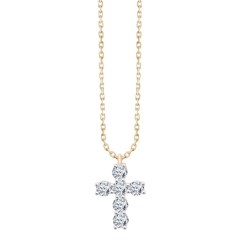 Collier Croix Eléanor M