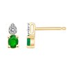 Boucles d'oreilles Hilary Emeraude