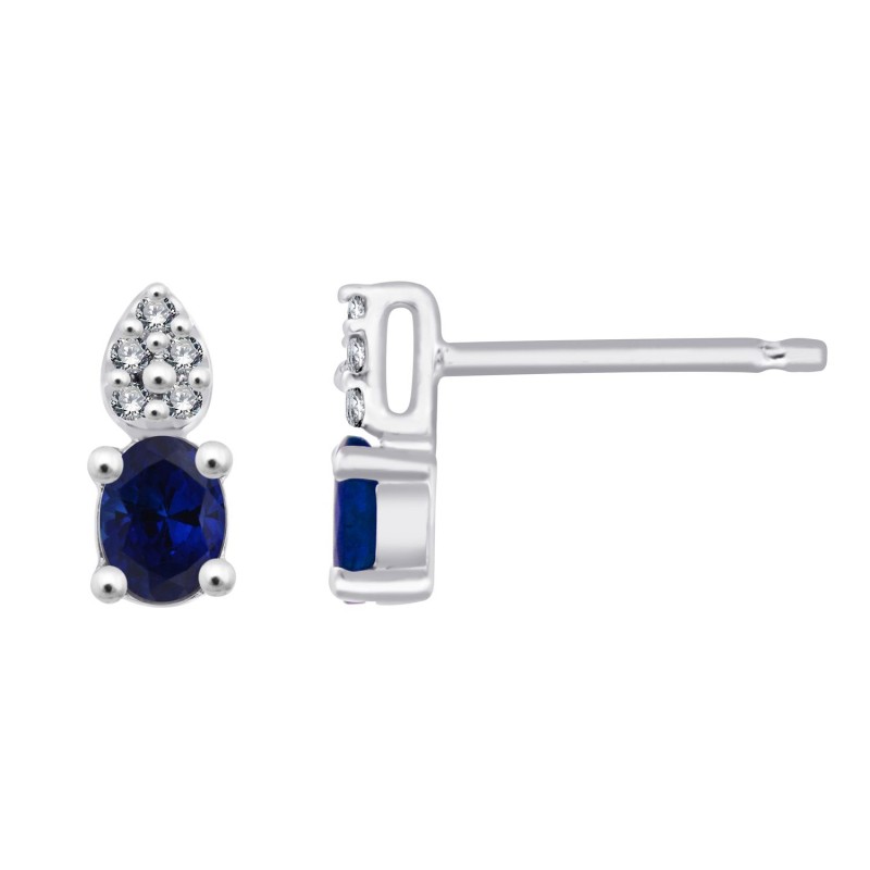 Boucles d'oreilles Hilary Saphir