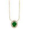 Collier Sylvia Emeraude