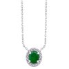 Collier Sylvia Emeraude