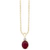 Collier Reyes Rubis