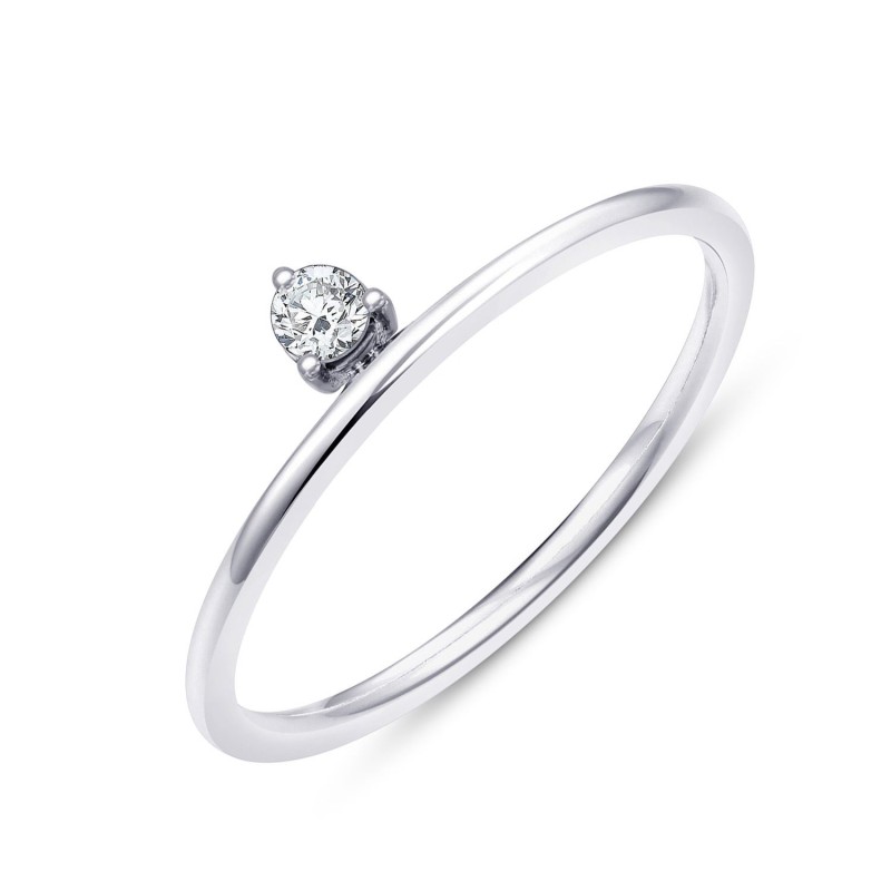 Primavera Solo Brilliant-Cut Ring