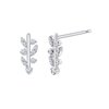 Boucles d'oreilles Primavera feuilles