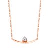Primavera Solo Diamond Necklace