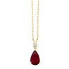 Collier Emmy Rubis et diamants