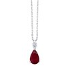 Collier Emmy Rubis et diamants
