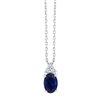 Collier Maggie Saphir et diamants