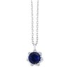 Collier Jordana Saphir et diamants