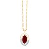 Collier Leia Rubis et diamants