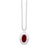 Collier Leia Rubis et diamants