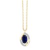 Collier Mina Saphir et diamants