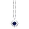 Collier Lalla Saphir et diamants