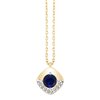 Collier Lalla Saphir et diamants