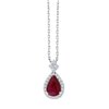 Collier Shae rubis et diamants