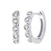 Bubble hoop earrings