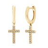 Créoles croix Christie