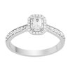 BAGUE EMERA EPAULÉE 0.45 CT