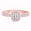 BAGUE EMERA EPAULÉE 0.65 CTS