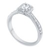 EMERA SHOULDERS RING 0.65 CTS