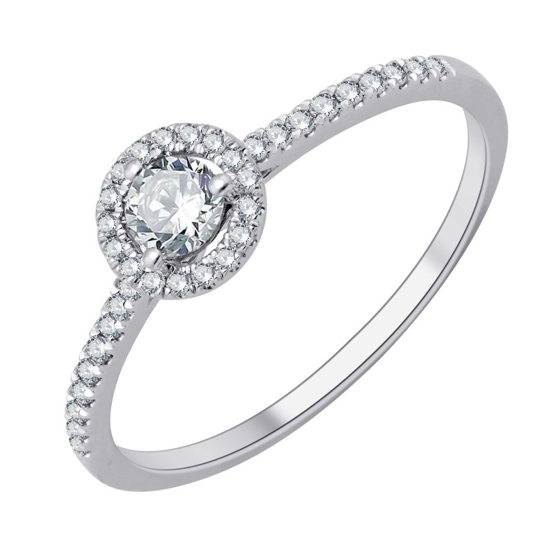 IZIA ACCOMPANIED SOLITAIRE 0.30 CTS