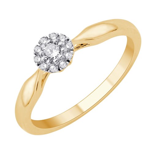 BAGUE LOUISE S 0.14 CT