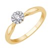 BAGUE LOUISE S 0.14 CT