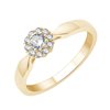 BAGUE LOUISE M 0.23 CTS