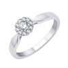 BAGUE LOUISE M 0.23 CTS