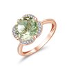 KALISTA AMETHYST AND DIAMOND RING