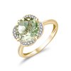 KALISTA AMETHYST AND DIAMOND RING