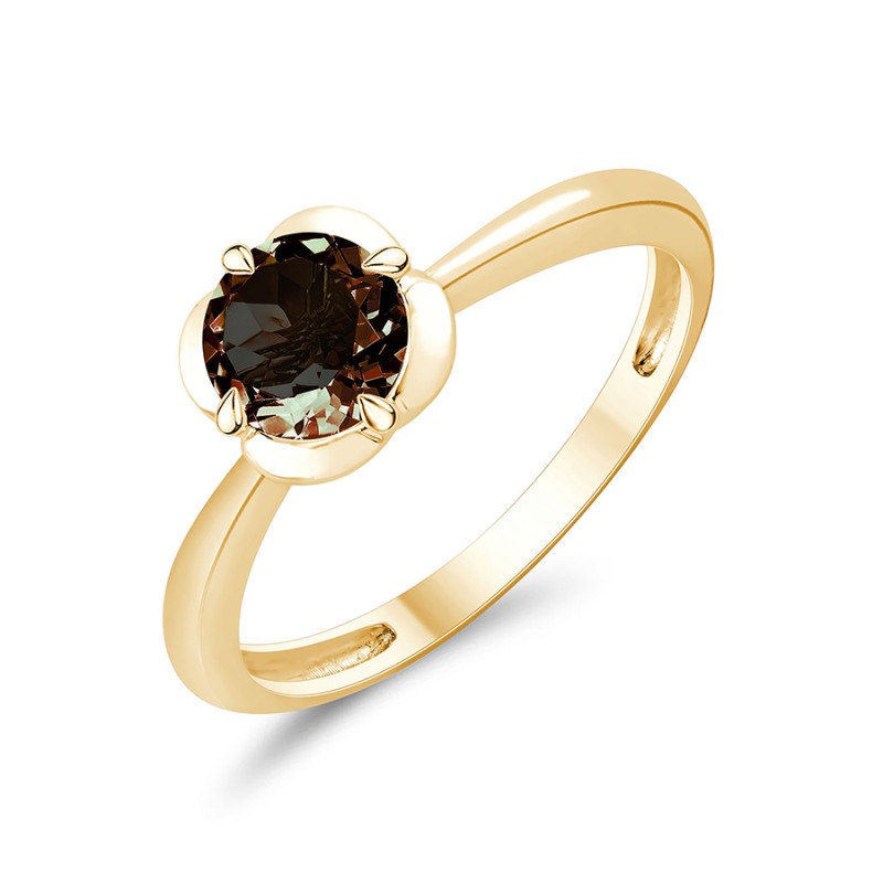 LITTLE KALISTA SMOKY QUARTZ RING