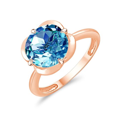 KALISTA SWISS BLUE TOPAZ RING