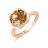 KALISTA CHAMPAGNE QUARTZ RING