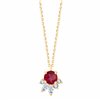 Collier Prima rond - Rubis