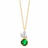 Collier Prima rond 2 - Emeraude