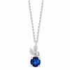 Collier Prima rond 2 - Saphir