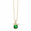 Collier Prima rond 3 - Saphir