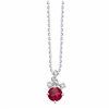 Collier Prima rond 3 - Rubis