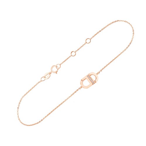 Bracelet MD-32 grand modèle barre diamant