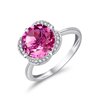 KALISTA ROSE TOPAZ AND DIAMOND RING